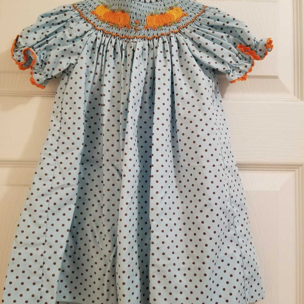 Candyland Toddler Girls Thanksgiving Dress